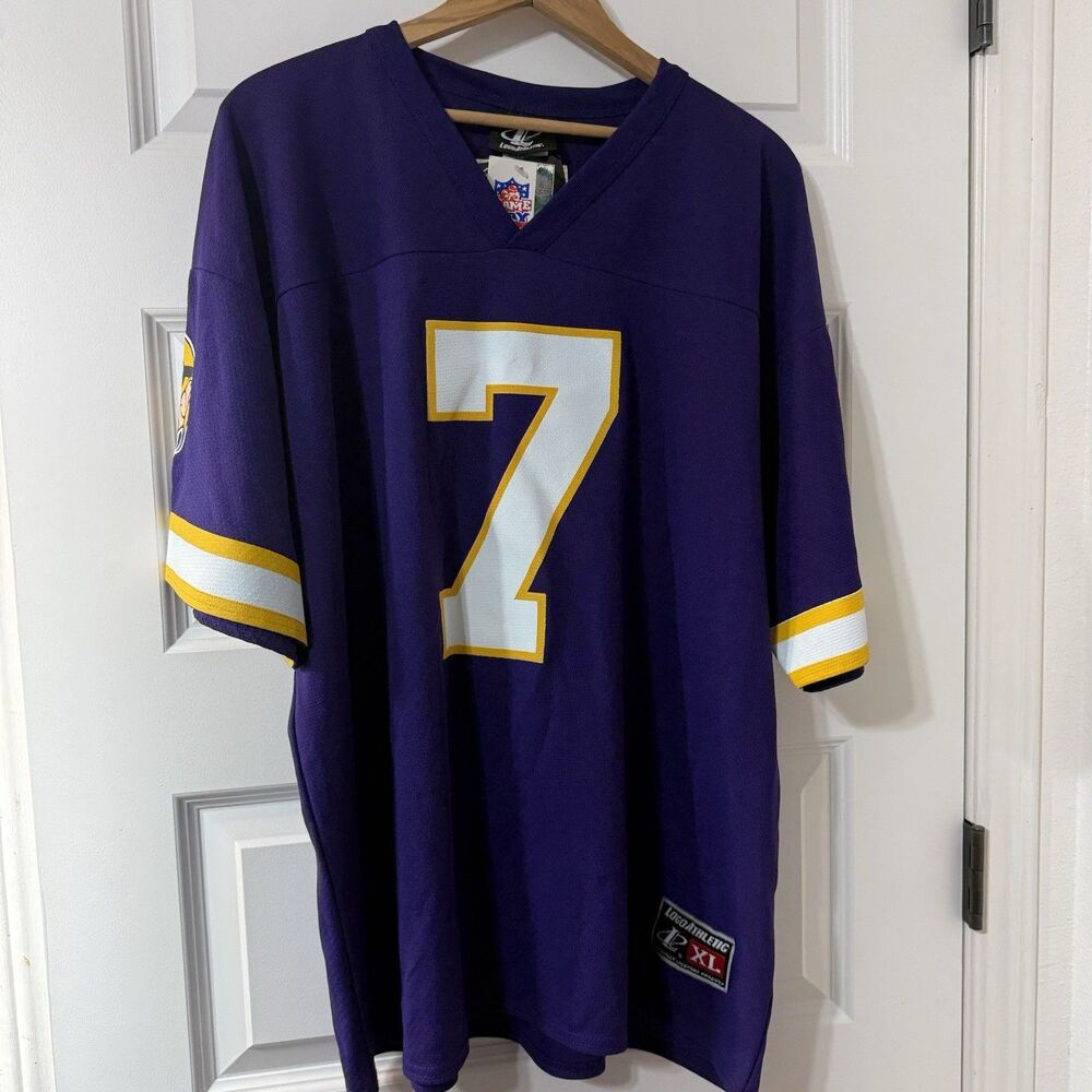 Vintage Minnesota Vikings Jersey Mens XL NFL Football Cunningham Logo 90’s NWT